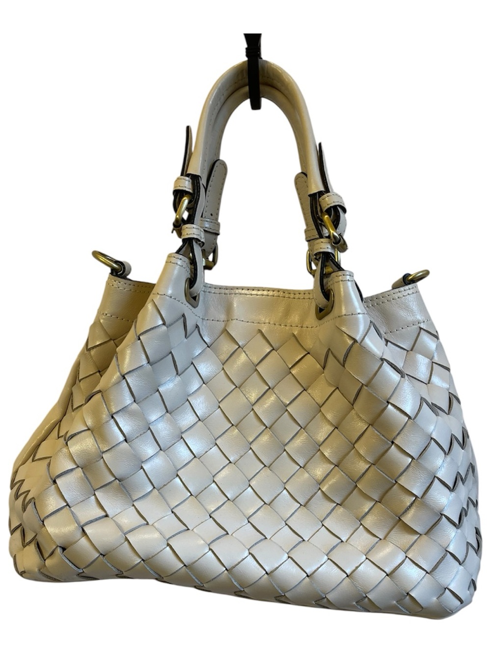 Patricia Nash Woven Leather Rometta Satchel “Limited Edition” Exclusive - NWOT